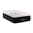 Giselle Bedding 36cm Cool Gel Euro Top Flippable Mattress — Belgium Knitted, Egg-Shaped Foam — Allure Home Collections