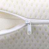 Giselle Bedding Memory Foam Pillow Twin Pack — 19cm Thick, Neck and Shoulder Relief — Allure Home Collections