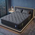 Firm 5 zone gel memory foam pocket spring mattress, 34cm king
