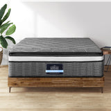 Giselle Bedding Double-Layer Pocket Spring Mattress — 6-Turn Coils, Multi-Zone, No-Turn — Allure Home Collections