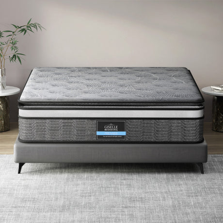 Medium firm pocket spring mattress, 34cm queen