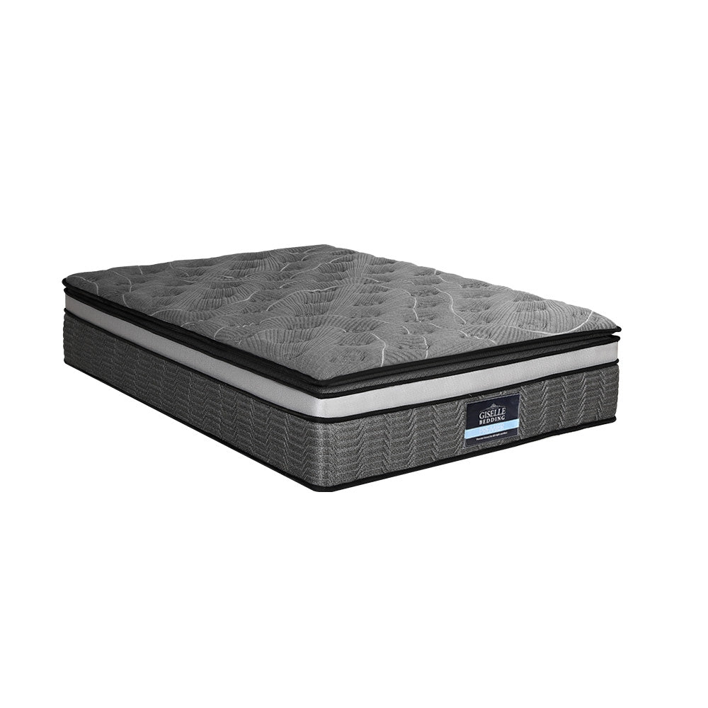 Medium firm pocket spring mattress, 34cm queen