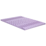 Giselle 8cm Lavender-Infused 7-Zone Memory Foam Mattress Topper — Bamboo Cover — Allure Home Collections