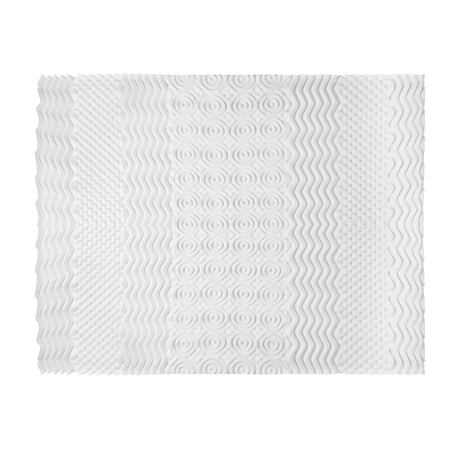 Giselle Bedding 8cm 7-Zone Airflow Memory Foam Mattress Topper — Allure Home Collections