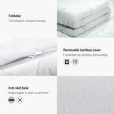 Giselle Bedding 5cm Cool Gel Memory Foam Topper — King Single — Allure Home Collections