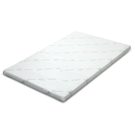 Giselle Bedding 5cm Cool Gel Memory Foam Topper — Single, Pressure Relief — Allure Home Collections