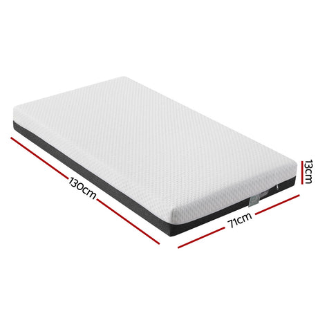 Baby Cot Mattress with Cool Gel Memory Foam, 13cm
