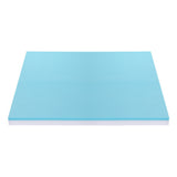 Giselle 8cm Dual-Layer Gel Memory Foam Mattress Topper — Even Weight Distribution — Allure Home Collections