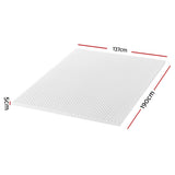 Giselle Bedding 5cm Egg Crate Memory Foam Mattress Topper — Allure Home Collections