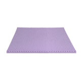 Giselle 5cm Lavender-Infused Egg Crate Memory Foam Topper — Double — Allure Home Collections