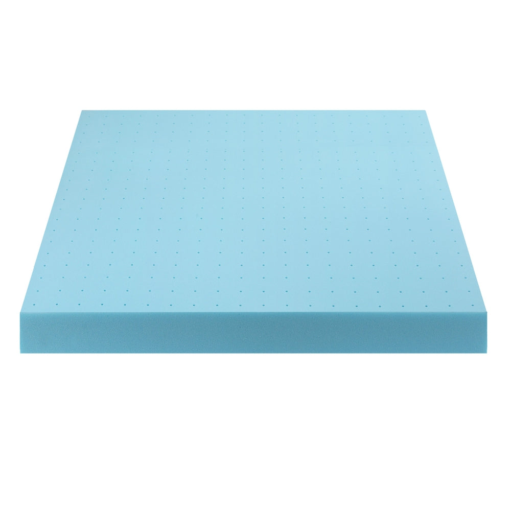 Giselle 12cm Ventilated Cool Gel Memory Foam Mattress Topper — 1000+ Support Points — Allure Home Collections