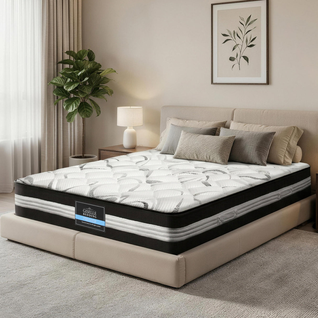 Medium Firm Pocket Spring Mattress, 30cm King