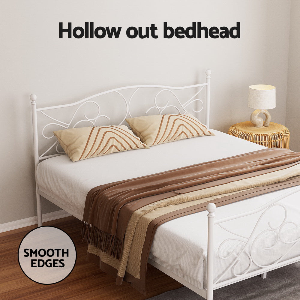 Artiss GROA Queen Size Metal Bed Frame