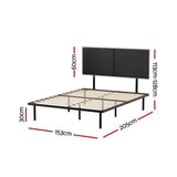 Artiss Queen Size Metal Bed Frame NOE