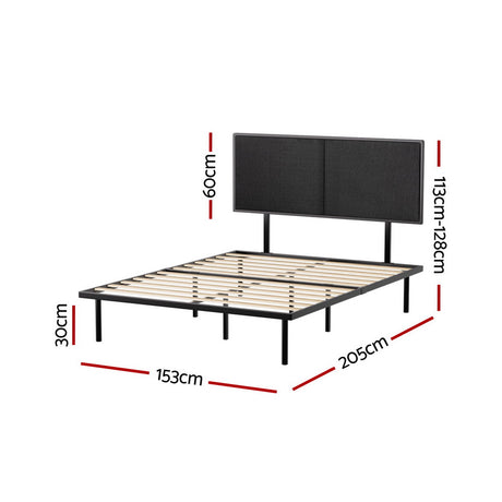 Artiss Queen Size Metal Bed Frame NOE