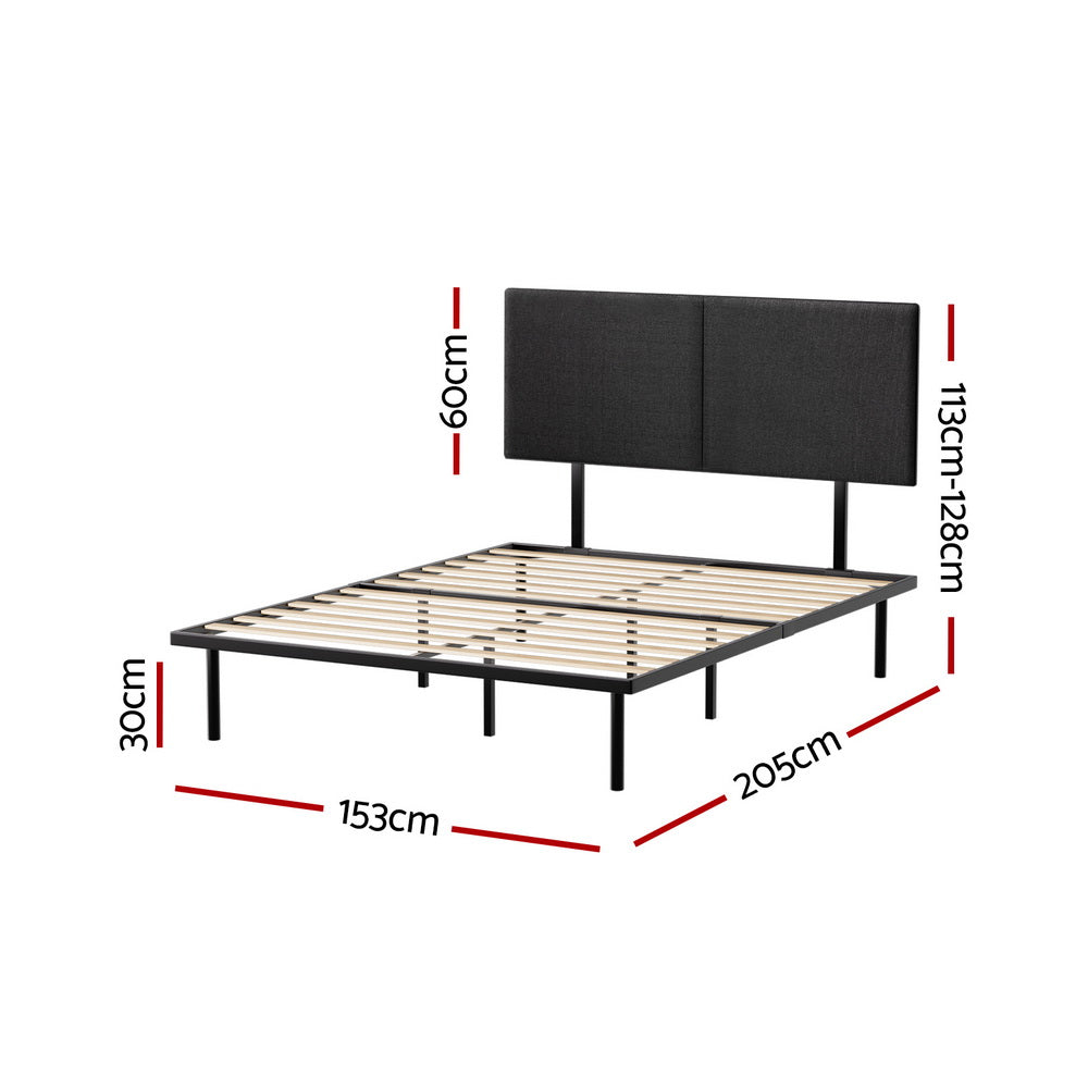 Artiss Queen Size Metal Bed Frame
