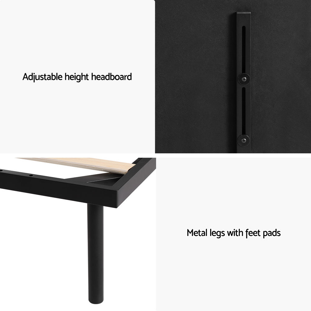 Artiss Queen Size Metal Bed Frame