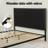 Artiss PADA Queen Size Metal Bed Frame
