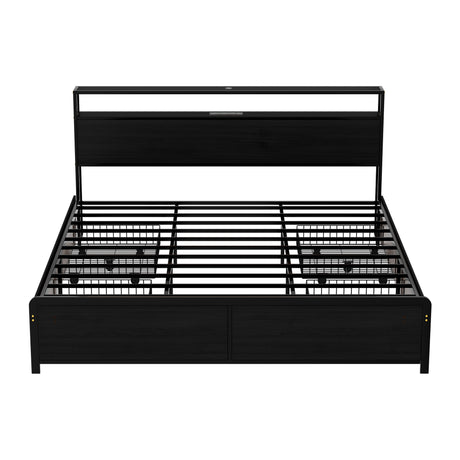 Saluzzo Metal Bed Frame