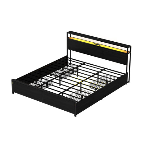 Saluzzo Metal Bed Frame