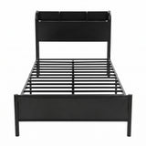 Imperia Single Metal Bed Frame, Black