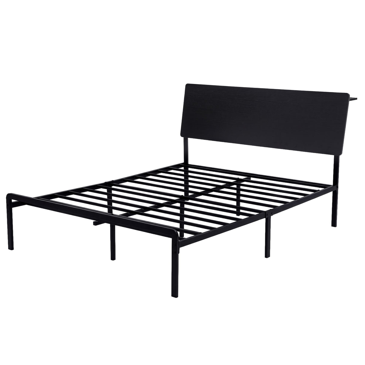 Sanremo Queen Metal Bed Frame, Black