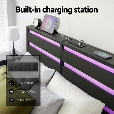 Rapallo Metal Bed Frame