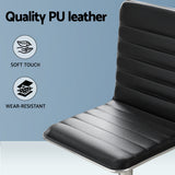 Kalbarri black office desk and chair set in a home office