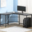 Artiss L-Shape Computer Desk with CPU Stand Black Brown or Oak — Allure Home Collections