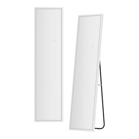 Wongarra LED full length mirror with warm lighting in a dressing room