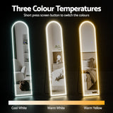 Apollo Bay LED Full Length Mirror, Arched 160cm
