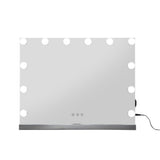 Embellir Makeup Mirror 58x46cm Hollywood Vanity with LED Light Tabletop Wall