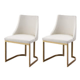 Aldgate beige linen dining set in a modern dining room