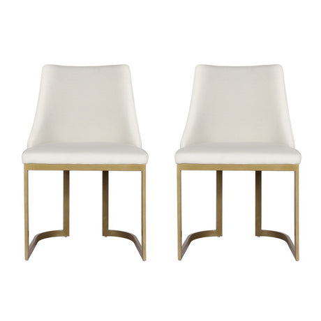 Aldgate Dining Chair 2pcs, Beige Linen