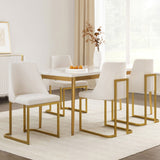 Artiss Balen Beige Linen Dining Chairs — Set of 4 — Allure Home Collections