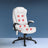 Artiss 8-Point Heated Massage Office Chair — Reclining, Black PU Leather — Allure Home Collections