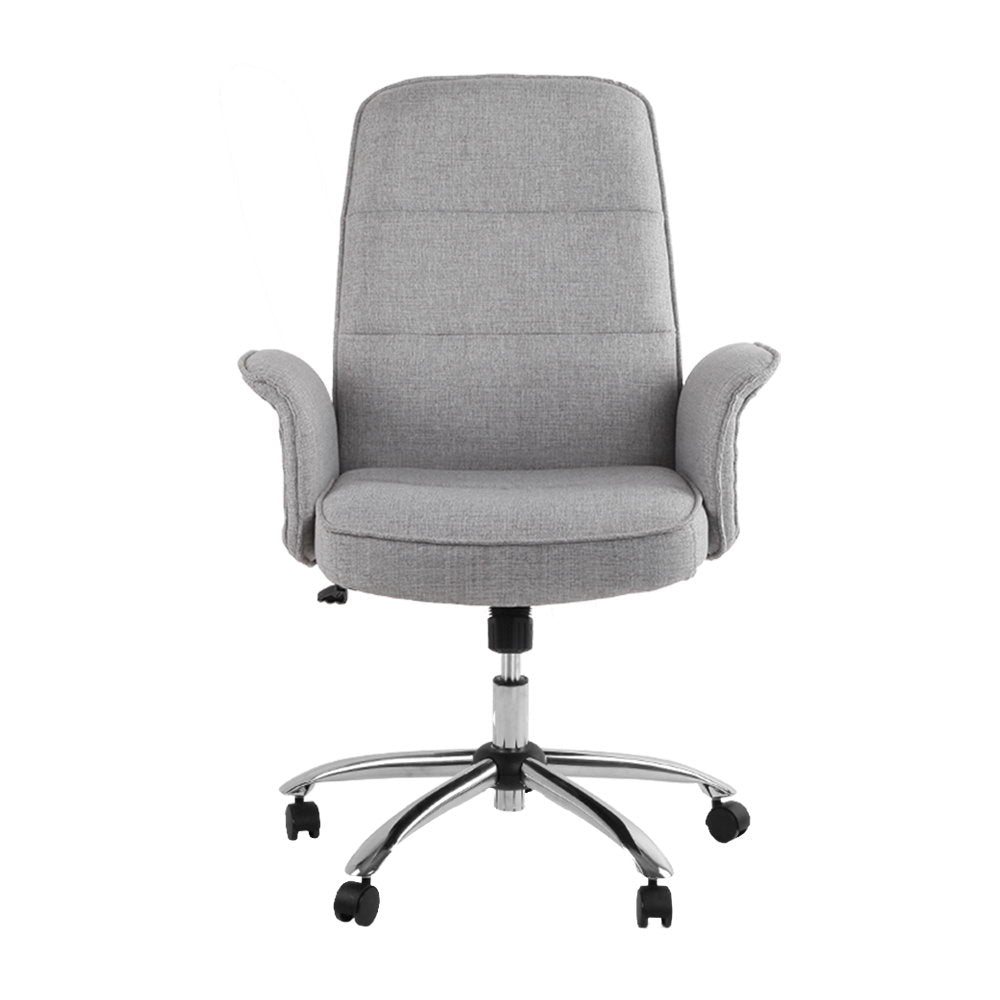 Australind grey fabric high back office chair