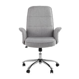 Australind grey fabric high back office chair