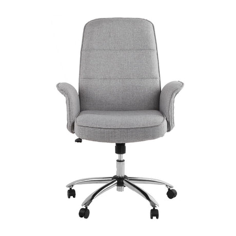 Australind grey fabric high back office chair