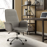 Australind grey fabric high back office chair