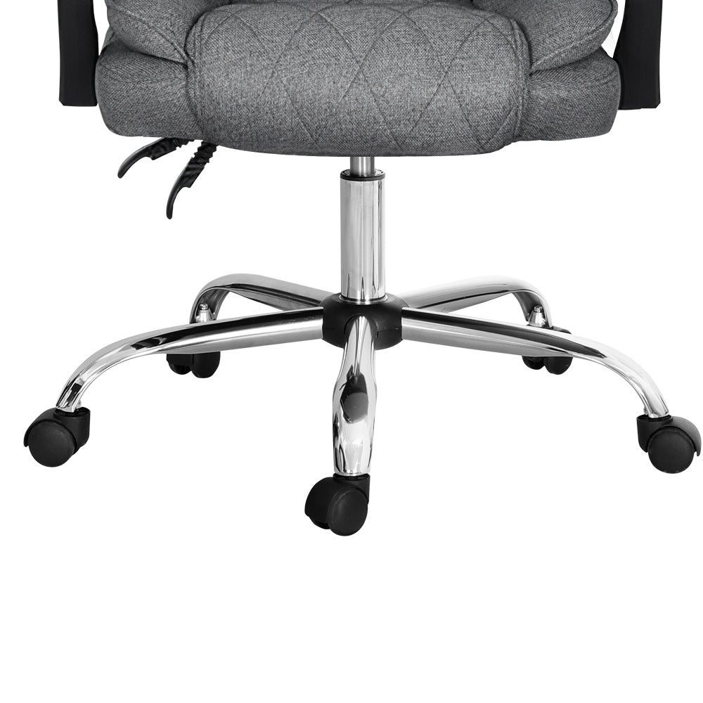 Artiss Grey Executive Reclining Office Chair — Allure Home Collections