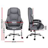 Fremantle grey executive office chair in a home office