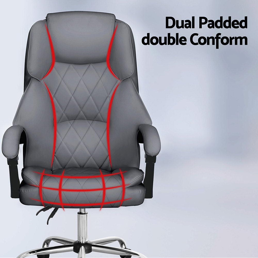 Fremantle grey executive office chair in a home office