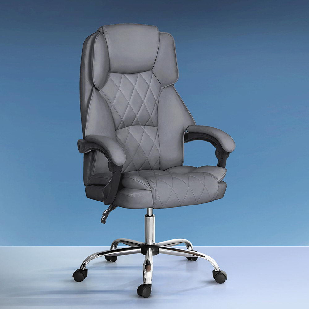 Fremantle grey executive office chair in a home office