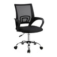 Artiss Mid-Back Mesh Office Chair Black Padded Seat — Allure Home Collections