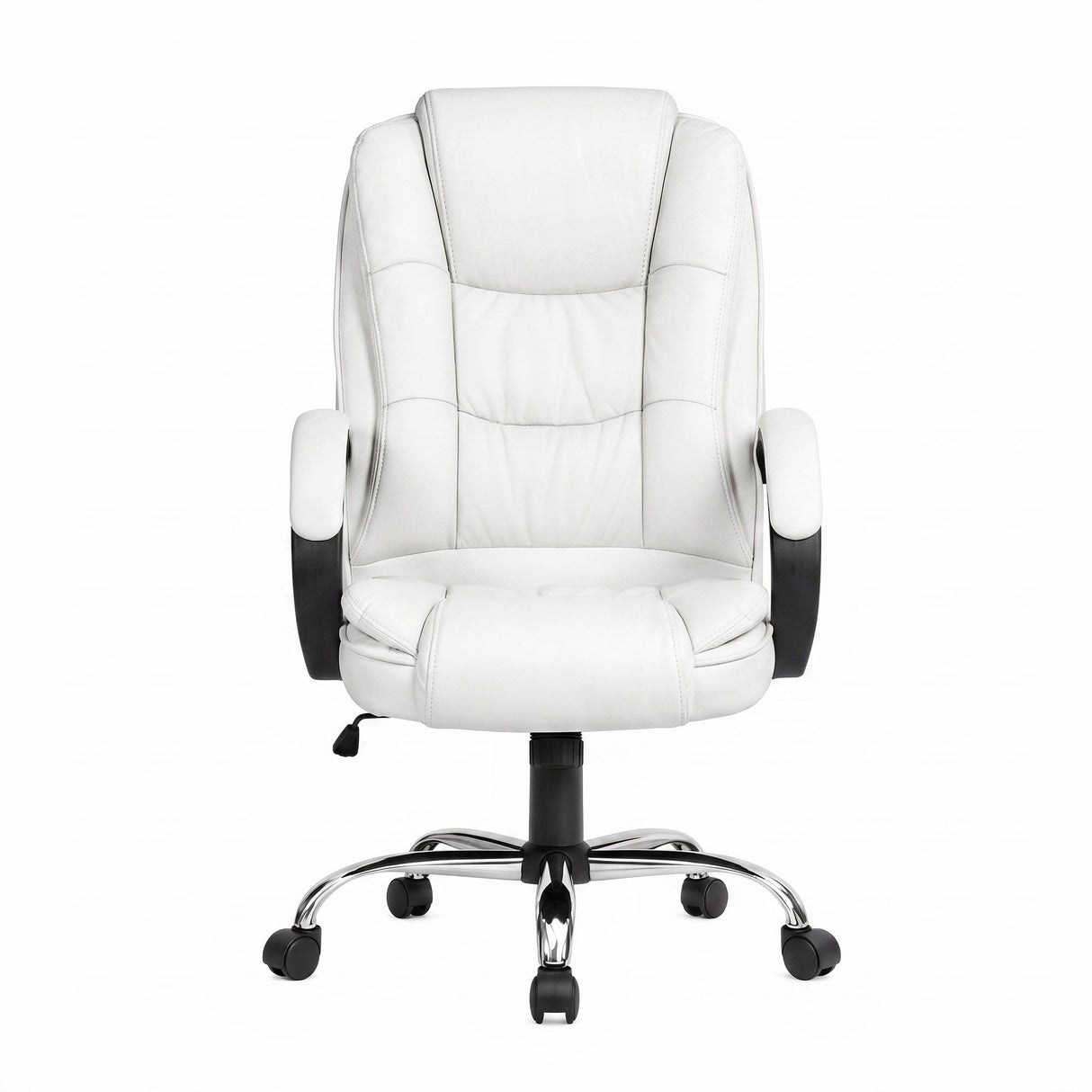 Margaret River white faux leather executive office chair