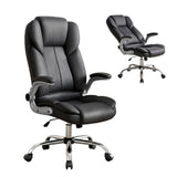 Northampton black executive office chair in faux leather