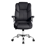 Northampton black executive office chair in faux leather