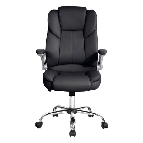 Northampton black executive office chair in faux leather