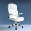 Artiss White Executive PU Leather Office Chair High-Back with Tilt Function — Allure Home Collections